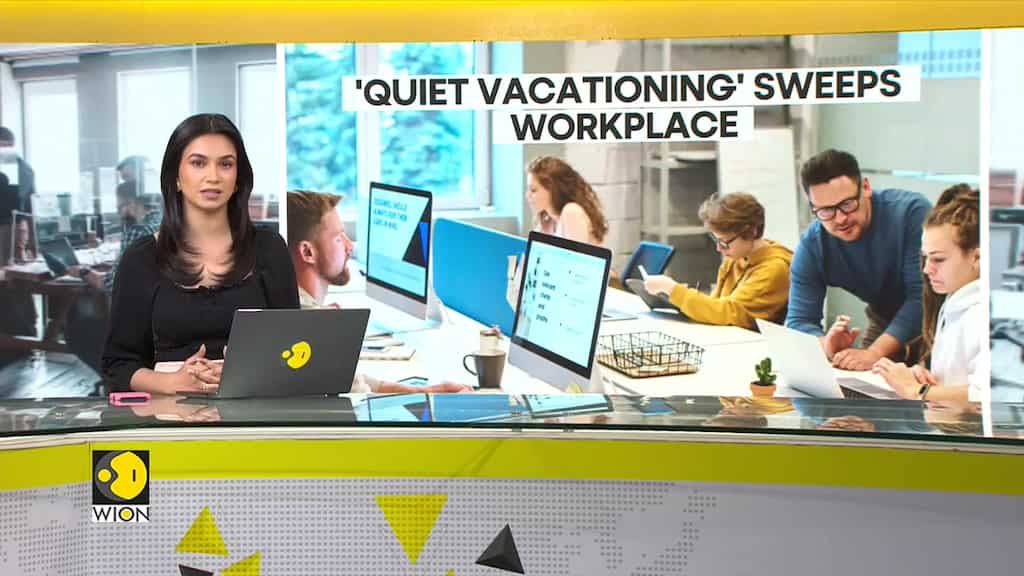 'Quiet vacationing' sweeps workplace
