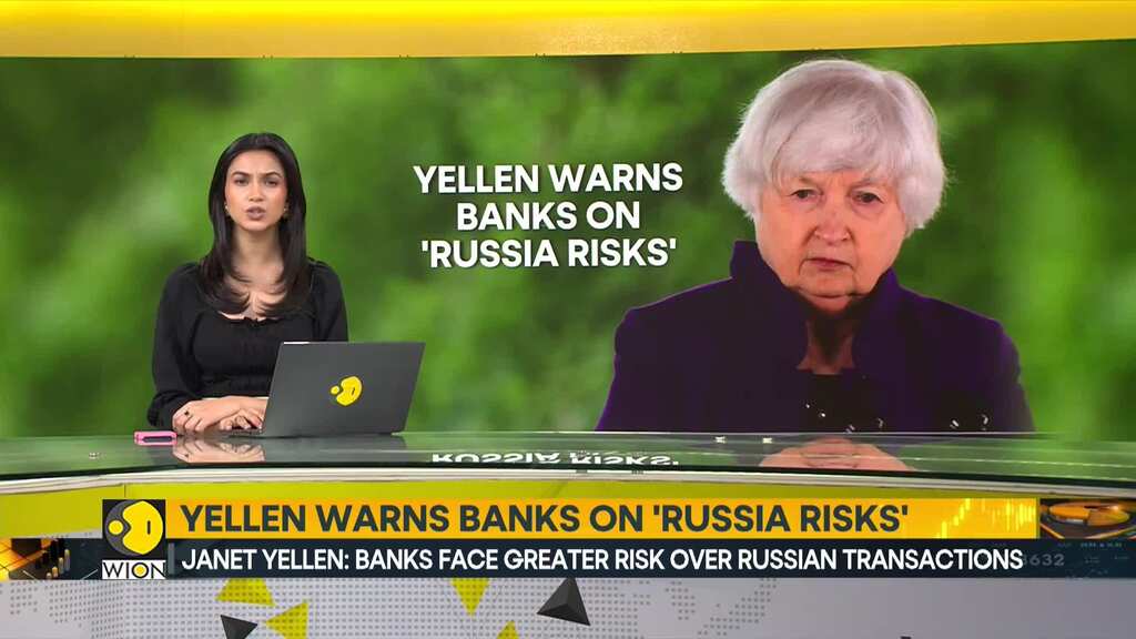 Janet Yellen signals potential sanction escalation for banks in Russia