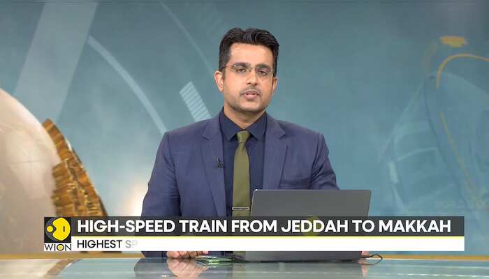 Indian Hajis take high-speed train for the first time from Jeddah airport to Makkah