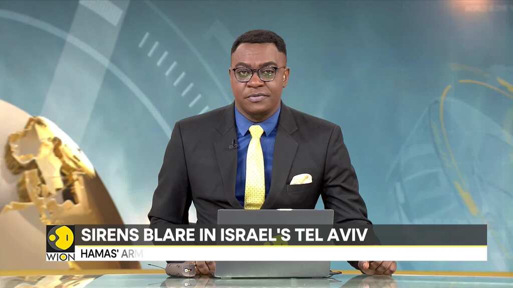 Israel-Hamas War: Sirens blare in Israel's Tel Aviv | Fired barrage of rockets into Israel