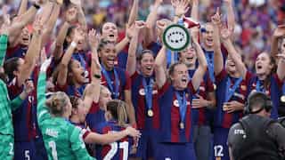 Barcelona complete quadruple with third Women’s Champions League title