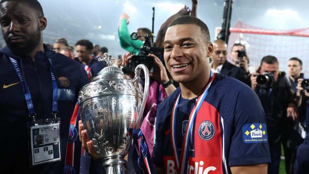 PSG clinch win against Lyon in French Cup final as Mbappe leaves club with ‘head held high’
