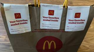 Man orders a McDonald's burger with everything removed. Here's what happens