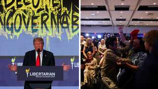 Libertarian Party snubs Trump with 6 out of 923 votes, nominates Chase Oliver