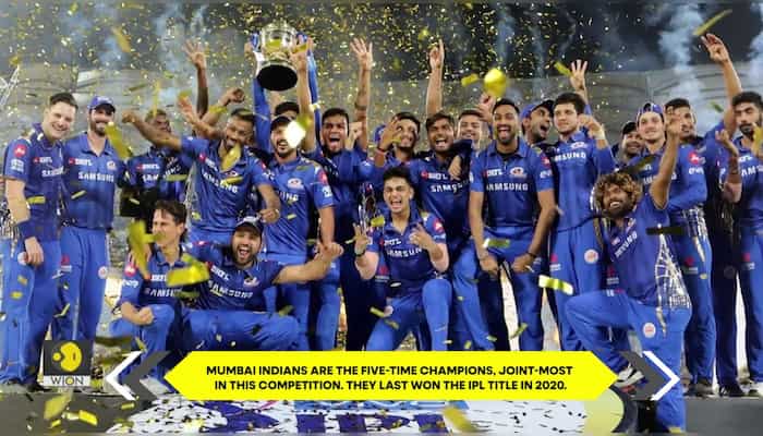 IPL Teams with Most Titles