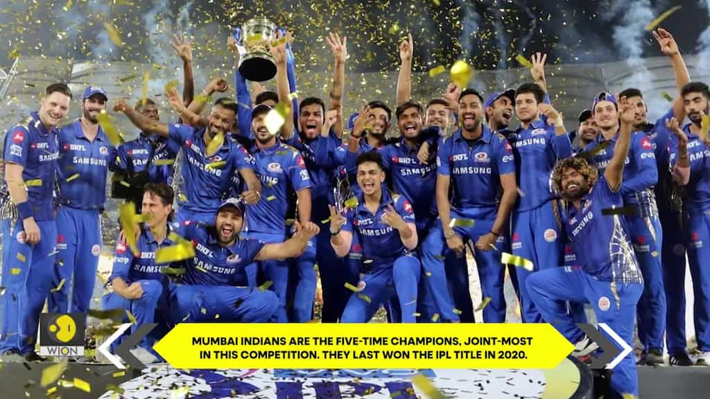 IPL Teams with Most Titles