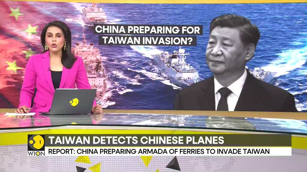 Taiwan-China tensions: Taiwan detects Chinese planes as China plans Taiwan invasion