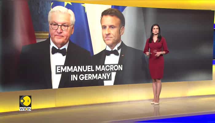 Emmanuel Macron visits Germany in first French presidential state visit in 24 years