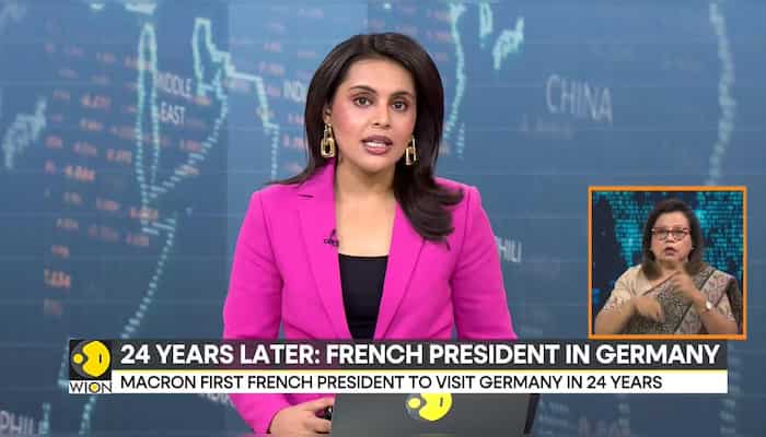 French President Emmanuel Macron louds 'indispensable' ties on Germany visit