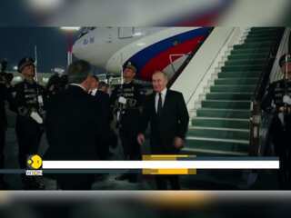 Russian President Putin visits Tashkent, meets with Uzbek counterpart