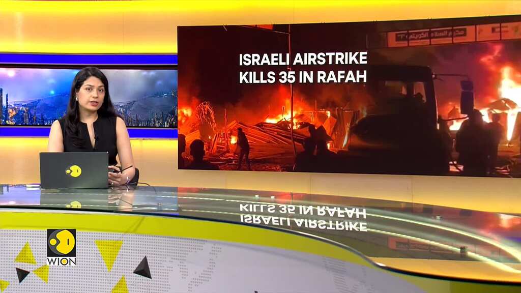Israel's Rafah onslaught: Israel strikes tents of displaced in Rafah, kills 40