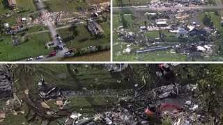 At least 18 killed in Texas, Arkansas and Oklahoma as powerful storms devastate central US