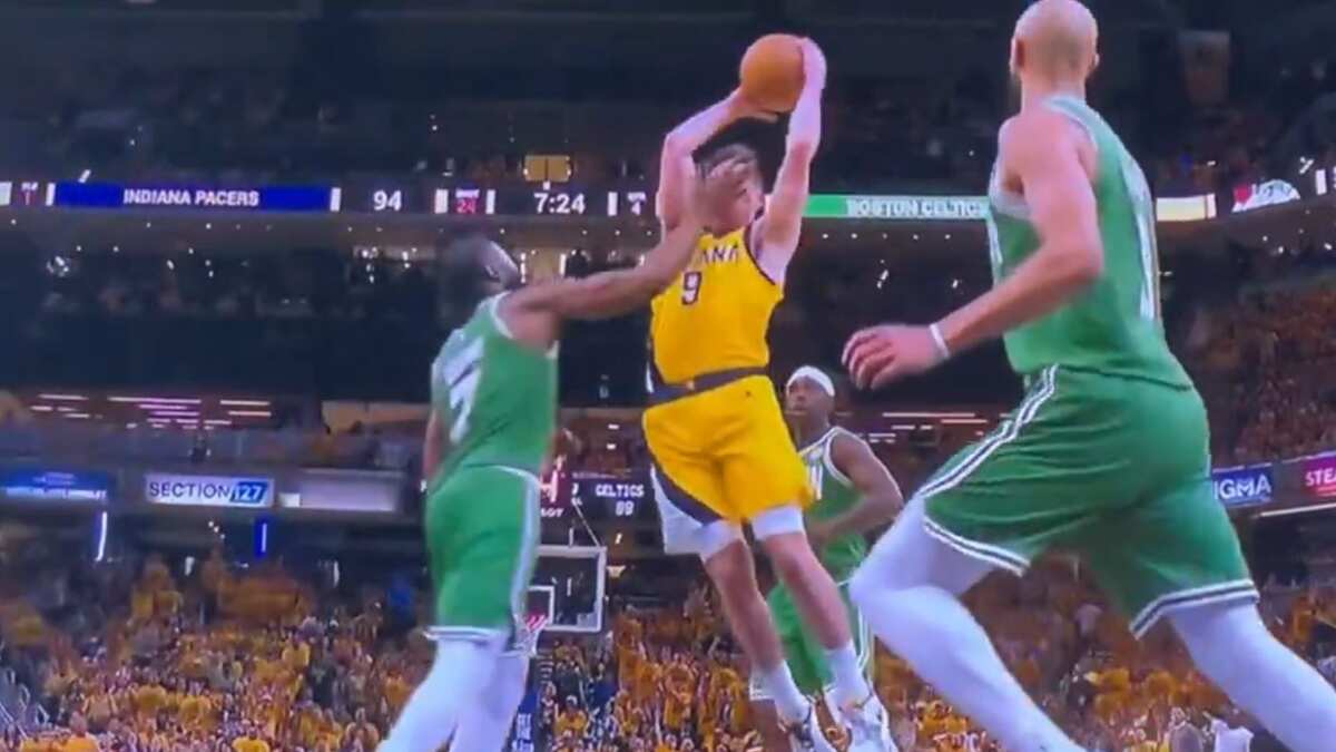 WATCH | Celtics' Brown smacks Pacers' McConnell on face in Game 4 of East finals; Boston enter NBA Finals
