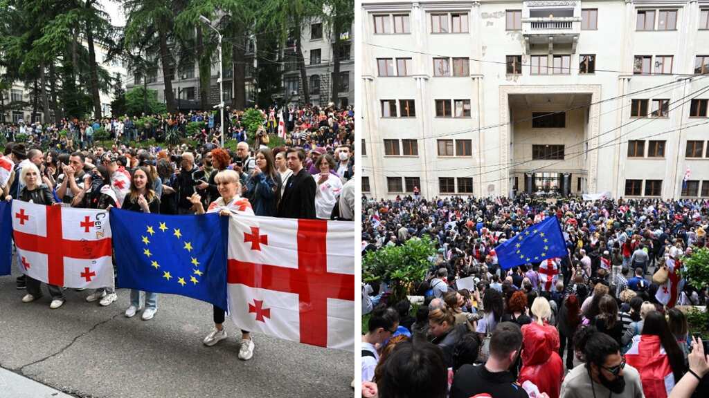 Georgian parliament overrides presidential veto, adopts ‘foreign agents’ law amid protests