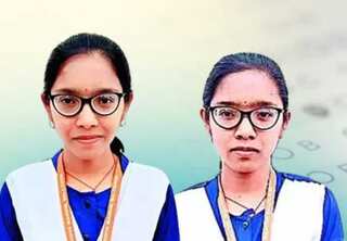 Stunning! Twin sisters from India’s Odisha score equal marks in Class X board exams