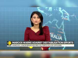 Philippines’ Marcos Jnr removes 35 police officers, warns against destabilisation efforts