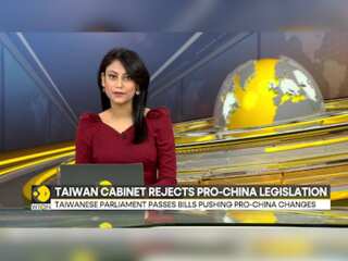 Taiwanese parliament passes bill pushing pro-China changes