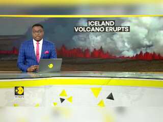 Huge volcanic eruption in Iceland triggers local evacuation order
