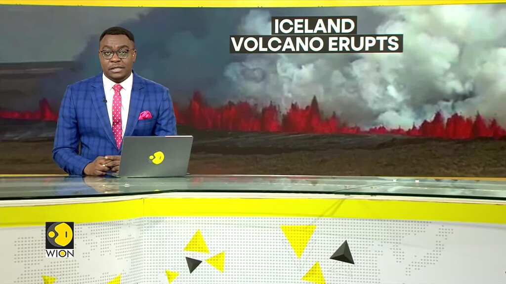 Huge volcanic eruption in Iceland triggers local evacuation order