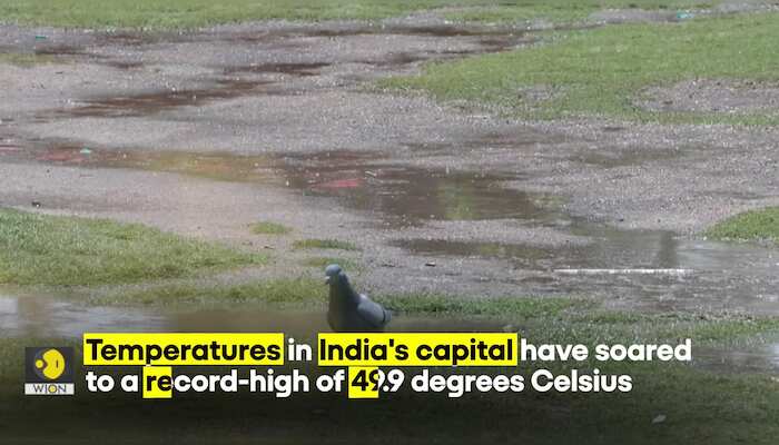Indian capital New Delhi records highest-ever temperature of 49.9 Celsius