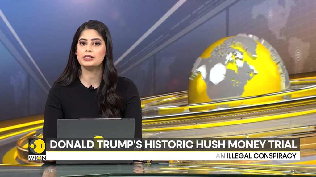 US: Donald Trump's hush money trial: Prosecution delivers closing argument