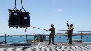 US military temporarily removes Gaza aid pier for repairs after structure brakes off in rough seas
