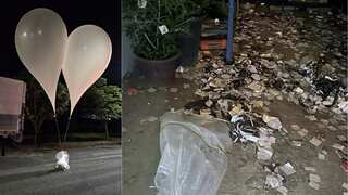 North Korea's 'low-class' move: Balloons filled with trash, poop sent to South Korea