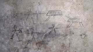 Gladiators on the wall: What charcoal graffiti tells us about the lost city of Pompeii?
