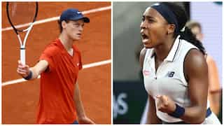 French Open: Jannik Sinner, Coco Gauff enter third round with straight-set wins
