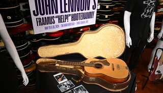 New Beatles auction record: John Lennon guitar sells for $2.9 million