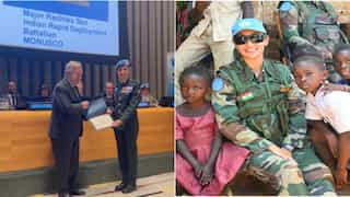 Major Radhika Sen of the Indian Army receives prestigious 2023 UN Military Gender Advocate of the Year Award
