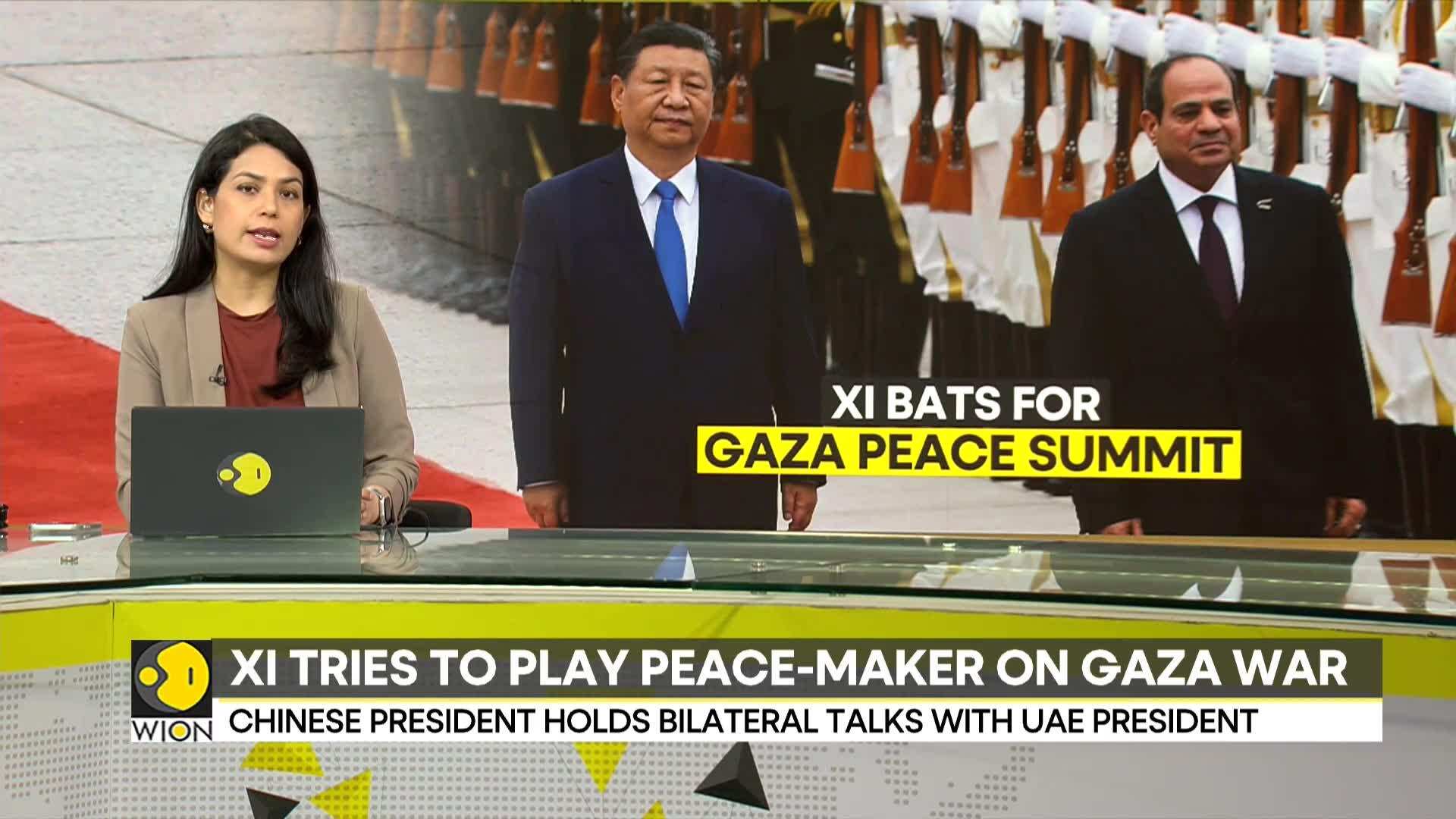China's Xi Jinping calls for peace conference to end war between Israel ...