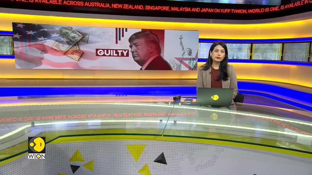 Former US President Donald Trump found guilty in hush money case