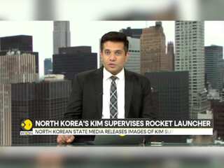 North Korea's Kim supervises rocket launcher