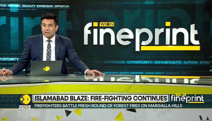 Firefighters battle new round of forest fires on Margalla Hills