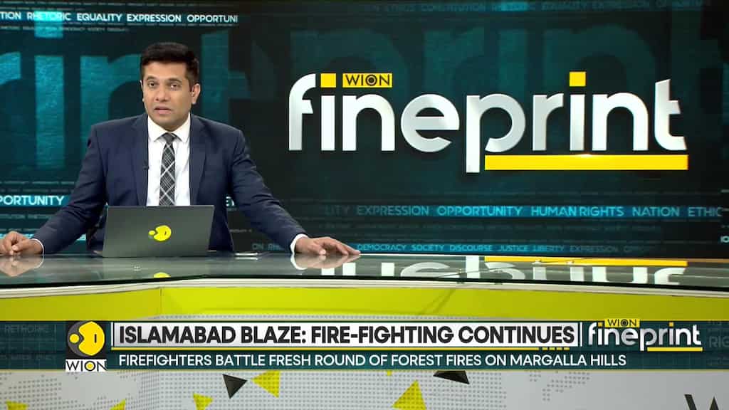 Firefighters battle new round of forest fires on Margalla Hills