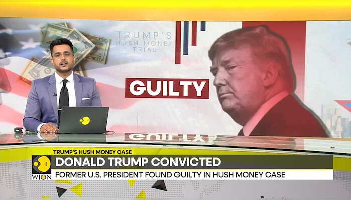Trump's Hush Money Trial: Jury finds Donald Trump guilty on all counts,1st US Pres to be convicted
