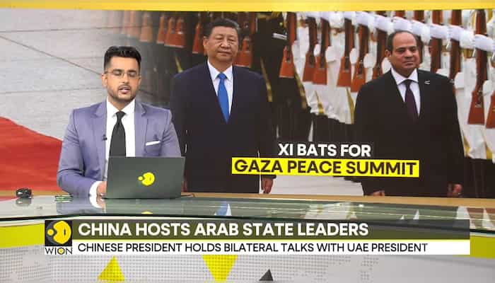 China hosts Arab state leaders, President Xi calls for peace conference to end Israel & Hamas war