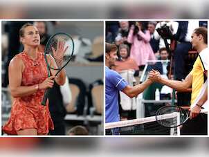 French Open: Alexander Zverev moves past David Goffin, Aryna Sabalenka blows away Moyuka Uchijima