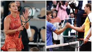 French Open: Alexander Zverev moves past David Goffin, Aryna Sabalenka blows away Moyuka Uchijima