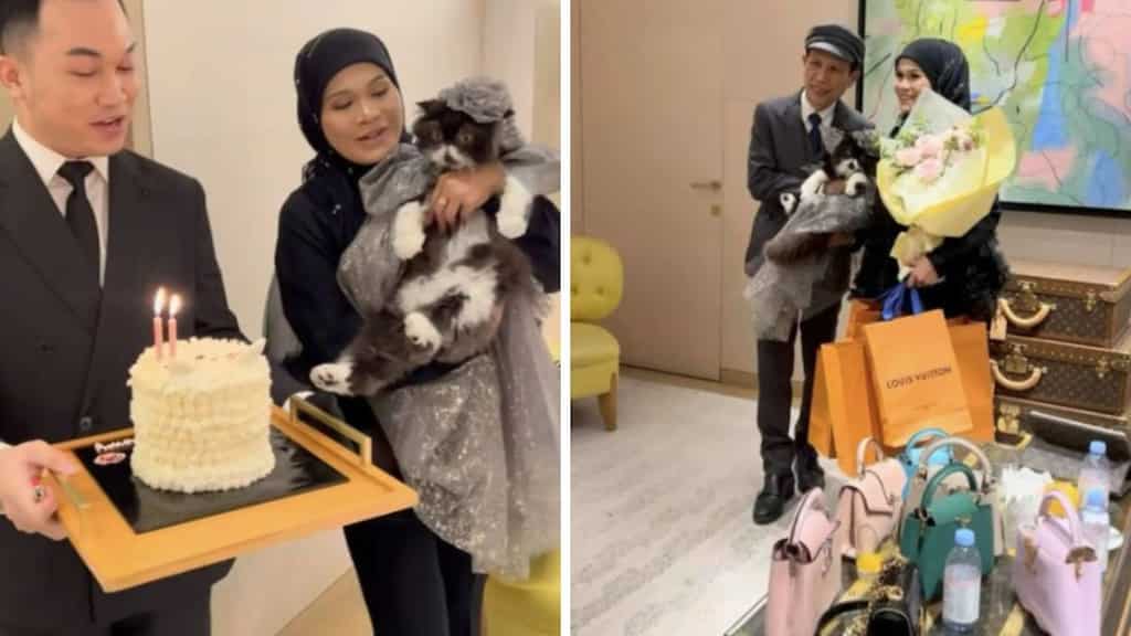 Malaysian couple slammed for celebrating their cat's birthday at Louis Vuitton boutique