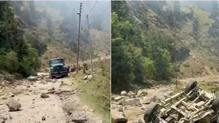 At least 1 killed, 8 injured in major rockslide incident in India's Uttarakhand