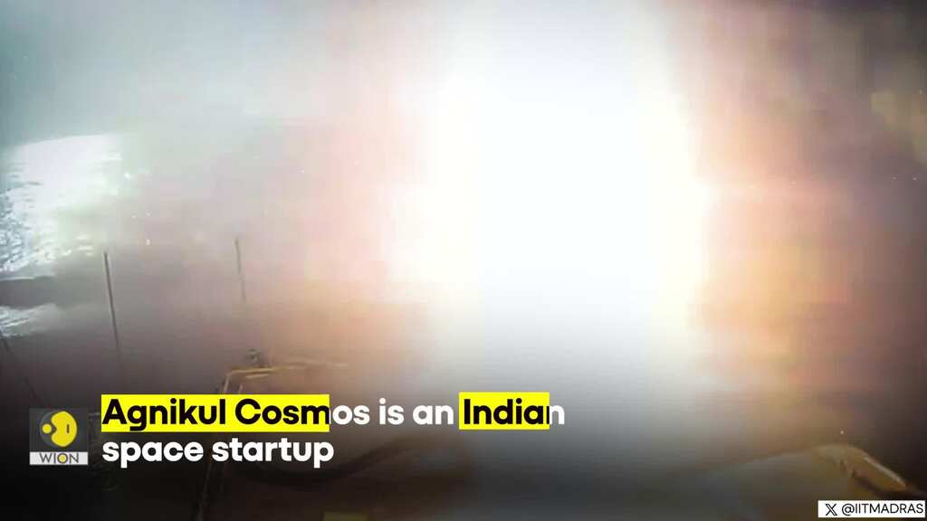 Indian space startup Agnikul Cosmos successfully launches its first sub-orbital test vehicle
