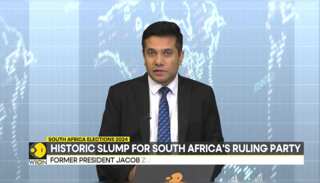 South Africa elections 2024: Historic slump for South Africa's ruling party ANC