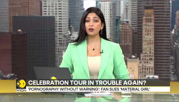 Madonna sued by concertgoer for producing 'pornography without warning'