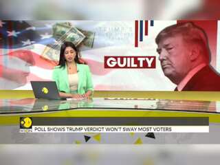 Trump's Hush Money Case: Poll shows Trump's conviction won't sway most voters