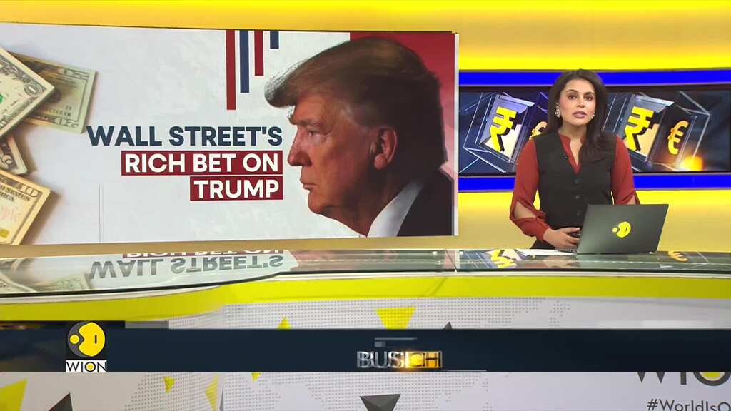 Wall Street's rich bet on Trump