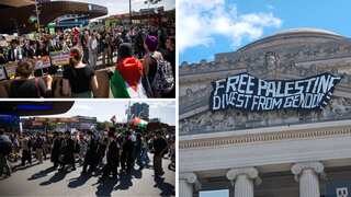 At least 29 pro-Palestinian protesters detained after storming Brooklyn Museum