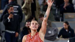 French Open: Second-seed Sabalenka advances to fourth round with straight-set win over Paula Badosa