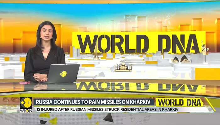Kharkiv: 13 injured after Russian missiles struck residential areas in Ukraine's Kharkiv